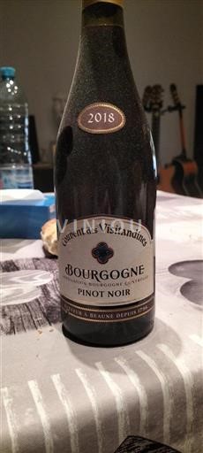 Burgundsko Couvent des Visitandines Pinot Noir 2018