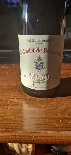 Rhônetal Côtes du Rhône Famille Perrin Coudoulet de Beaucastel Ohne Jahrgang