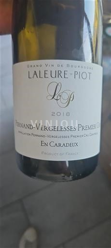 Burgundsko Pernand-Vergelesses Premier Cru Laleure-Piot En Caradeux 2018