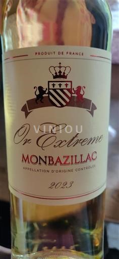 Jihozápad Monbazillac Or Extreme 2023