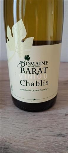 Bourgogne Chablis Domaine Barat Non Millésimé