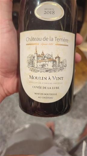 Beaujolais Moulin-à-vent Château La Terrière de la Lure 2018