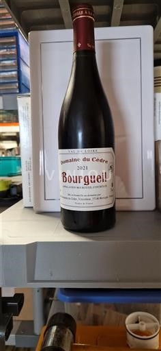 Vallée de la Loire Bourgueil Domaine Cèdre 2021