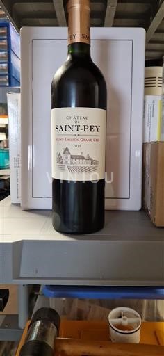 Bordeaux Saint-Émilion Grand Cru Grand Cru Château Saint-Pey 2019