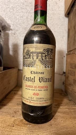 Bordeaux Lalande-de-pomerol Castel Viaud 1983