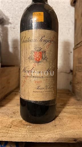 Bordeaux Moulis-en-Médoc Château Poujeaux 1989