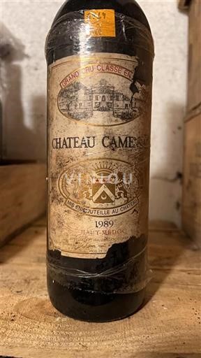 Bordeaux Haut-Médoc Grand Cru Château Camensac 1989
