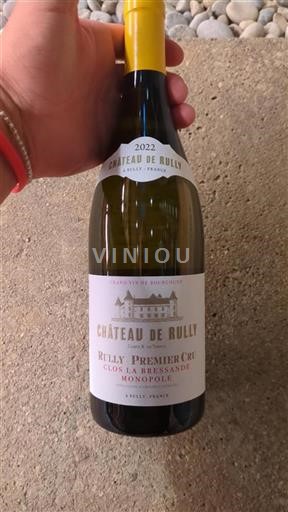 Bourgondië Rully Premier Cru Rully Clos la Bressande Monopole 2022