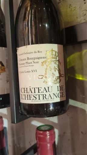 Burgundsko Burgundské vinice Château L'Hestrange Louis XVI 2016