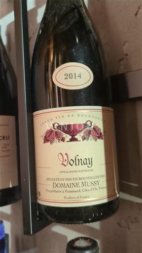 Burgundsko Volnay Domaine Mussy 2014