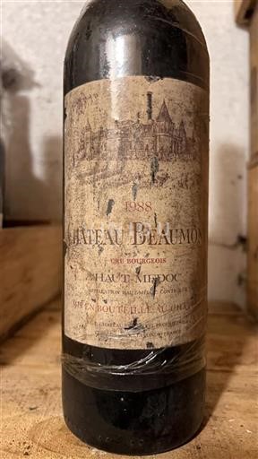 Bordeaux Haut-Médoc Cru Bourgeois Château Beaumont 1988