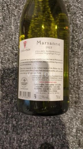 Alpen und Rhônetal Rhodanische Hügellandschaft Cave de Tain Marsanne 2023