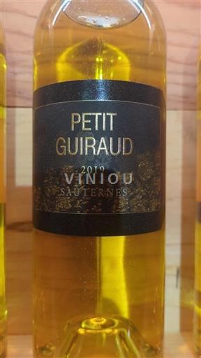 Bordeaux Sauternes Château Guiraud Petit Guiraud 2019