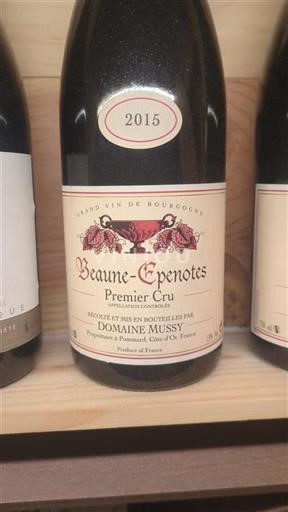 Bourgogne Beaune Premier Cru Domaine Mussy 2015