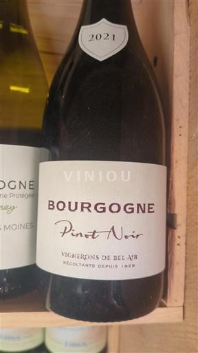 Bourgondië Bourgogne Vignerons de Bel-Air Pinot Noir 2021
