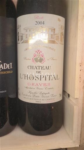 Bordeaux Graves Château L'Hospital 2004