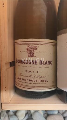 Bourgogne Ikke specificeret Jacques Frotey-Poifol 2015