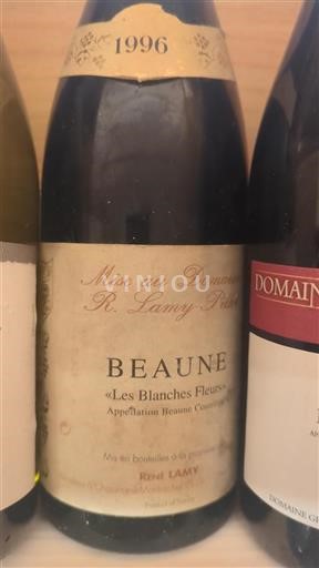 Borgogna Beaune Domaine R. Lamy-Pillot Les Blanches Fleurs 1996