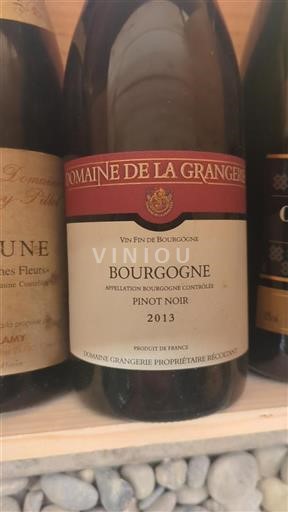 Bourgogne Domaine La Grangerie 2013