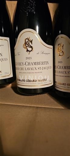 Bourgogne Gevrey-chambertin Premier Cru Domaine Gérard Seguin 2023