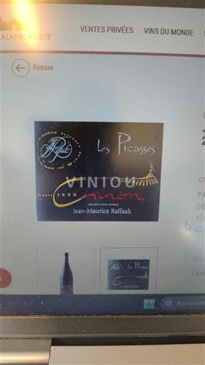 Vallée de la Loire Chinon Jean-Maurice Raffault Les Picasses 2021