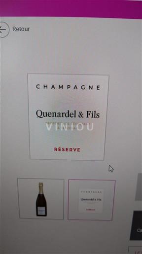 Champagne Quenardel & Fils Réserve 2023