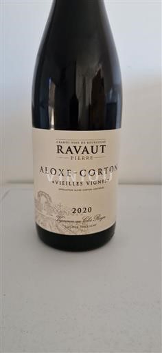 Burgundi Aloxe-Corton Ravaut Pierre Vieilles Vignes 2020