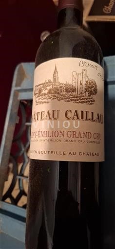 Bordeaux Saint-Émilion Grand Cru Château Caillau Neročník