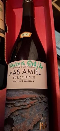Roussillon Côtes-du-Roussillon Mas Amiel Pur Schiste 2018