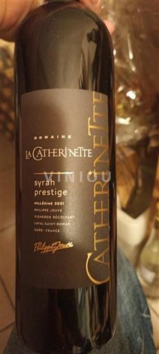 Vallée du Rhône Côtes-du-rhône Domaine La Catherinette Syrah Prestige 2021