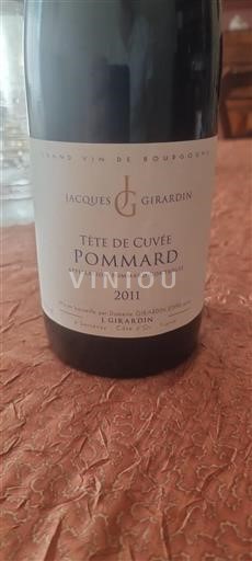 Bourgogne Pommard Jacques Girardin Tête de 2011