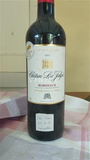 Bordeaux Château Les Tuque 2015