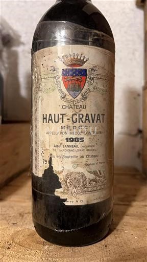 Bordeaux Médoc Château Haut-Gravat 1985