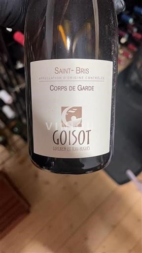 Burgundy Saint-Bris Goisot Corps de Garde 2014