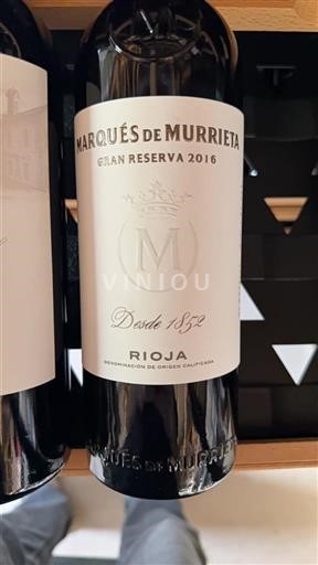 La Rioja Rioja Marqués de Murrieta Gran Reserva 2016
