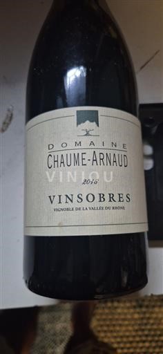 Valle del Rodano Vinsobres Domaine Chaume Arnaud 2016