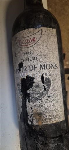 Bordeaux Margaux Tour de Mons 1969