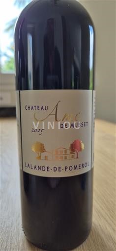 Bordeaux Lalande-de-pomerol Château Amec de Musset 2015