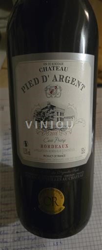 Bordeaux Château Pied Argent Prestige 2018