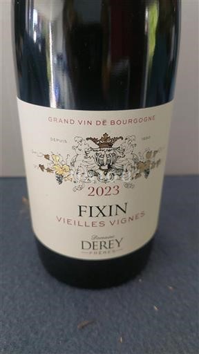 Borgogna Fixin Grand Cru Domaine Derey Frères Vieilles Vignes 2023