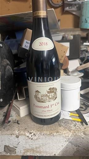 Bourgogne Pommard Premier Cru Domaine François Buffet Clos Micot 2018
