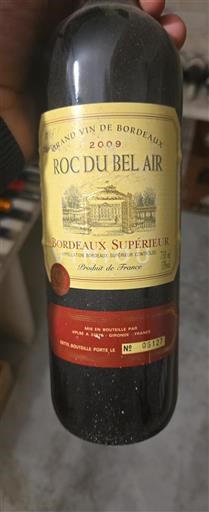 Bordeaux Bordeaux supérieur Roc du Bel Air 2009