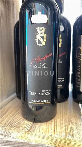 Provence, Unteres Rhônetal, Korsika Hautes-Alpes Domaine Tresbaudon L’Exception de Lou Ohne Jahrgang