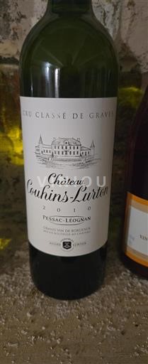 Bordeaux Pessac-Léognan Cru Classé Château Couhins-Lurton 2010