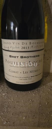 Borgogna Pouilly-loché Bret Brothers Climat « Les Mûres » 2013