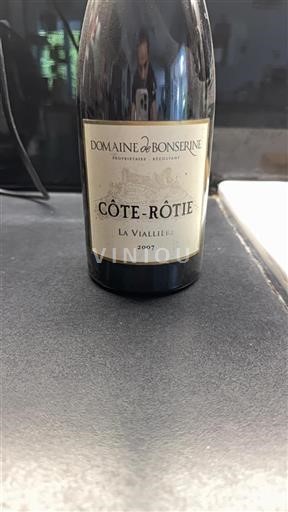 Údolí Rhôny Côte-rôtie Domaine Bonserine La Viallière 2007