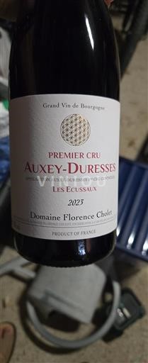 Bourgondië Auxey-Duresses Premier Cru Domaine Florence Cholet Les Ecusseaux 2023