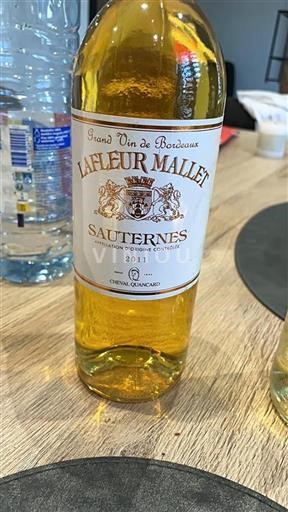 Bordeaux Sauternes Lafleur Mallet 2011