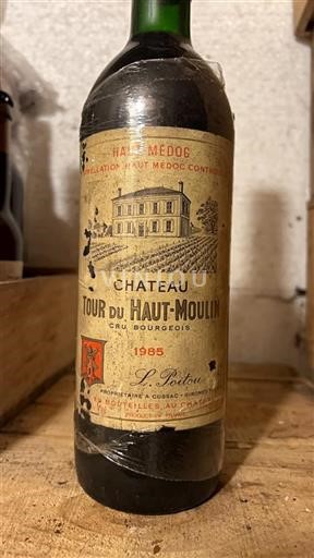 Bordeaux Haut-Médoc Cru Bourgeois Château Tour du Haut-Moulin 1985