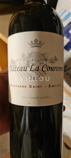 Bordeaux Montagne-Saint-Émilion Château La Couronne 2021